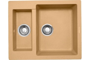 Мойка кухонная Lava D1 бежевая