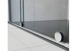 Душевая дверь в нишу Vincea Arno VPS-1A140CL 140 см, хром, стекло прозрачное - 3