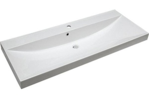 Тумба с раковиной Misty София 100 белая глянцевая - 2