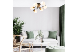 Люстра на штанге Escada Hope 1132/6P Black - 3