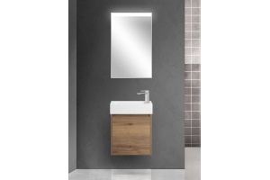Комплект мебели Belbagno Kraft Mini 50 L темное дерево