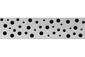 Решетка AlcaPlast Buble 650L глянцевая - 3