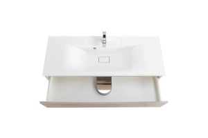 Тумба с раковиной BelBagno Marino 110 светлое дерево - 3