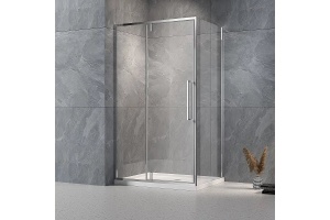 Душевой уголок Veconi Rovigo RV-034 100х100 профиль хром (RV034-100100-01-C7) - 2