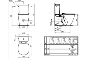 Напольный унитаз Ideal Standard Connect белый (E039701) - 3