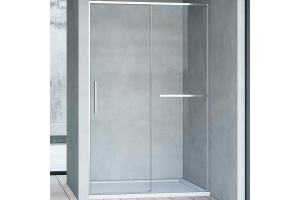 Душевая дверь Vincea Slim Soft 110 хром стекло прозрачное