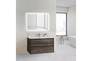 Комплект мебели BelBagno Kraft 39 80 темное дерево
