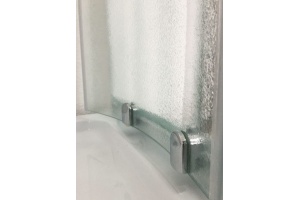 Душевой уголок Royal Bath HK 90х90 с поддоном профиль белый стекло матовое - 3