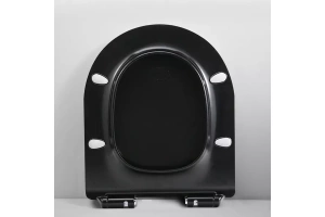 Сиденье для унитаза Esbano Garcia с системой микролифт, черный матовый (ZAESUPGARCBM3008) - 2