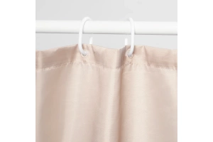 Штора для ванной Wasserkraft Vils 240х200 бежевый - 3