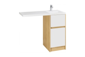 Фасад для тумбы Aquaton Лондри 40 белый - 3