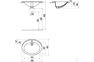Раковина Creavit TP230 - 2