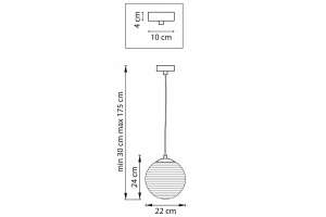 Подвесной светильник Lightstar Dissimo 804101 - 3
