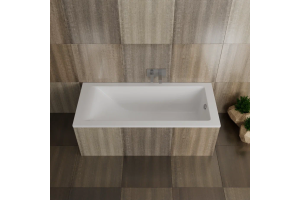 Ванна из литьевого мрамора Delice Diapason 170х80 белый - 3