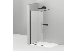 Душевая перегородка Cezares Liberta-L-1-110-C-NERO