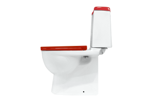 Унитаз-компакт Sanita luxe Best Color Red с микролифтом - 3
