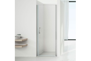 Душевая дверь в нишу Vincea Orta VPP-1O800CL 80 см, хром, стекло прозрачное