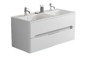 Комплект мебели Sanvit Форма 120 белый глянец