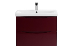 Тумба под раковину BelBagno Marino-Cer 70 бордовый