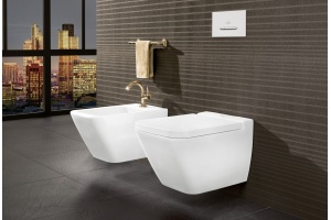 Унитаз подвесной Villeroy & Boch Finion 4664R0R1 alpin, Ceramicplus - 3