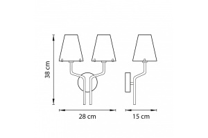 Бра Lightstar Diafano 758624 - 3