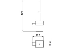 Ершик Allen Brau Infinity 6.21008-31 черный - 2