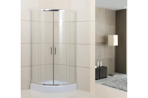 Душевой уголок BelBagno Uno 85 стекло прозрачное (UNO-195-R-2-85-C-Cr)