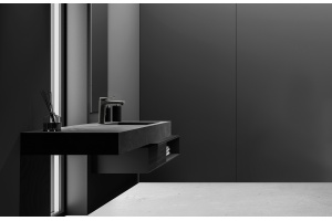 Смеситель Lemark Bronx для раковины, черный LM3737BL - 2