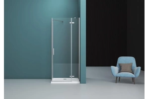 Душевой уголок BelBagno Kraft 100х100 хром (KRAFT-A-12-100-C-Cr-R) - 2