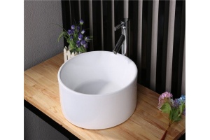 Раковина накладная Ceramalux N белый (9011) - 2