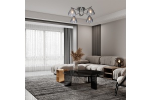 Потолочная люстра Escada Adonis 659/4PL Black - 2