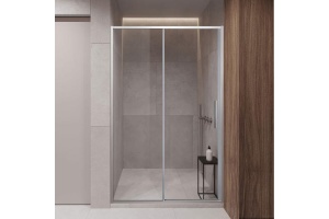 Душевая дверь Vincea Slim-U 200х140 хром (VDS-2SU140CL) - 2