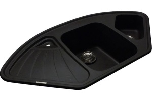 Мойка кухонная Lava A3 черная - 2