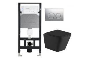 Комплект Weltwasser AMBERG 506 + GELBACH 004 MT-BL + AMBERG RD-MT CR (10000006781)