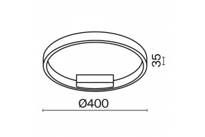 Накладной светильник Maytoni Rim MOD058CL-L25BK - 3
