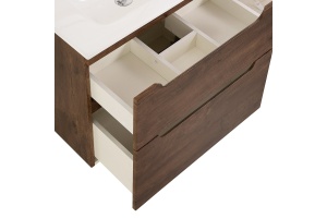 Тумба с раковиной BelBagno Etna 90 темное дерево - 3