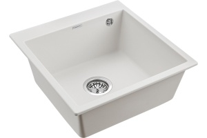 Мойка кухонная Paulmark Praktisch 51 белый матовый - 2