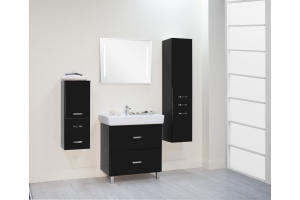 Мебель для ванной Акватон Америна Н 80 черная - 2