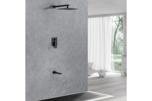 Смеситель для душа Allen Brau Infinity черный матовый - 3