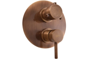 Смеситель для ванны с душем Rav Slezak Seina бронза