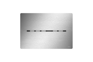 TECEsolid. Панель смыва бесконтактная, 12 В, шлифованная нержавеющая сталь с покрытием против отпечатков пальцев