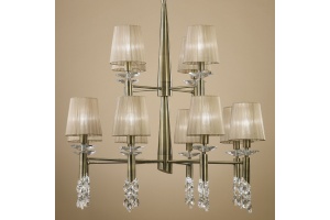 Подвесная люстра Mantra Tiffany Bronze 3870 - 3