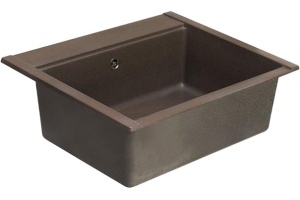 Мойка кухонная AQUATON Делия 60 кофе - 2