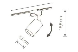Трековый светильник Nowodvorski Profile Eye 9322 - 2