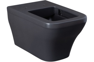 Чаша для подвесного унитаза Allen Brau Infinity без сиденья антрацит 