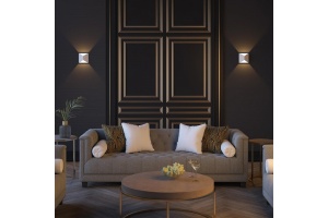 Уличный настенный светодиодный светильник Odeon Light Hightech Tibro 3909/10WL - 3