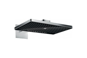 Верхний душ Hansgrohe Rainmaker Select 460 черный - хром