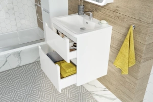 Мебельная раковина Stella Polar Adel 60 белый - 2