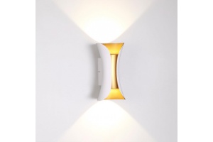 Уличный настенный светодиодный светильник Odeon Light Hightech Krista 3886/6WG - 2