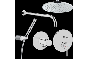 Душевой комплект VitrA Origin хром